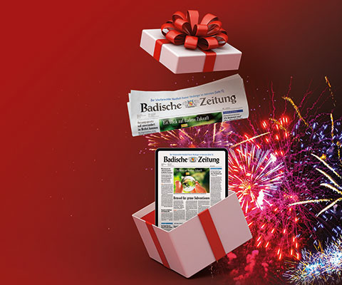 Gedruckte Badische Zeitung